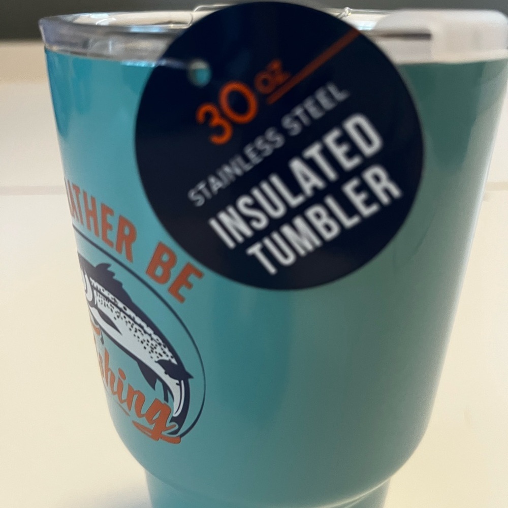 Stainless Steel Insulated Tumbler - Blue - Picture 2 of 2